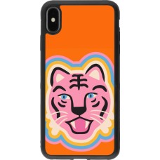 iPhone Xs Max Case Hülle - Silikon schwarz Lion colors 2026