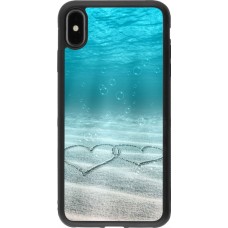 Coque iPhone Xs Max - Silicone rigide noir Summer 18 19