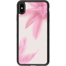 Coque iPhone Xs Max - Silicone rigide noir Summer 20 15