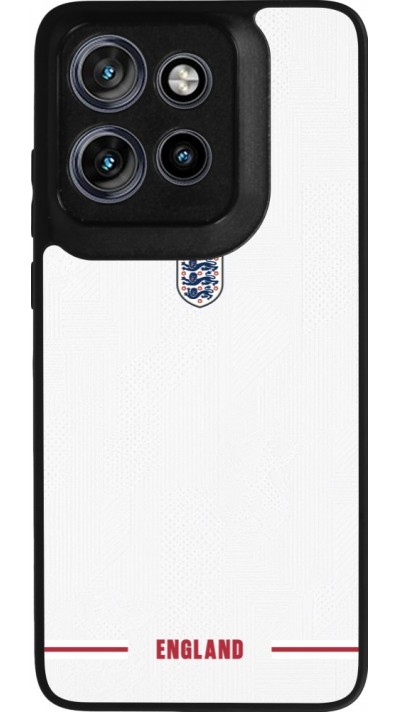 Motorola Moto S50 Case Hülle - Silikon schwarz England 2026 personalisierbares Fussballtrikot