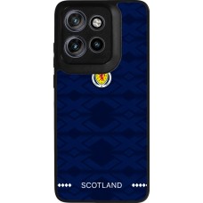 Coque Motorola Moto S50 - Silicone rigide noir Maillot de football Ecosse 2026 personnalisable