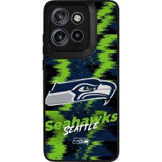 Coque Motorola Moto S50 - Silicone rigide noir Super Bowl 26 Seattle 2