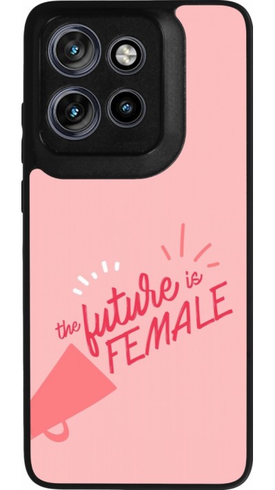 Coque Motorola Moto S50 - Silicone rigide noir Womens day 2026 4