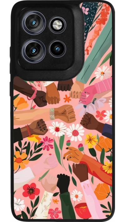 Motorola Moto S50 Case Hülle - Silikon schwarz Womens day 2026 8