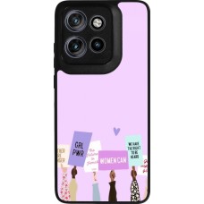 Coque Motorola Moto S50 - Silicone rigide noir Womens day 2026 9