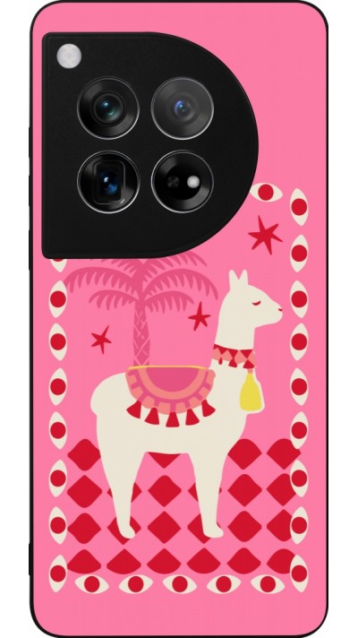 Coque OnePlus 12 - Silicone rigide noir Alpaca 2026