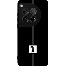 OnePlus 12 Case Hülle - Silikon schwarz Kanton BS schwarz