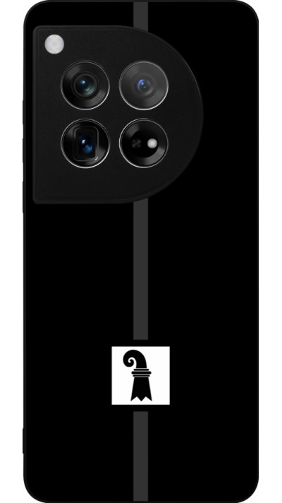 OnePlus 12 Case Hülle - Silikon schwarz Kanton BS schwarz