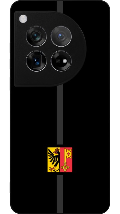 OnePlus 12 Case Hülle - Silikon schwarz Kanton GE schwarz