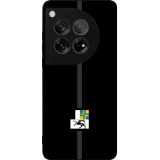 OnePlus 12 Case Hülle - Silikon schwarz Kanton GR schwarz