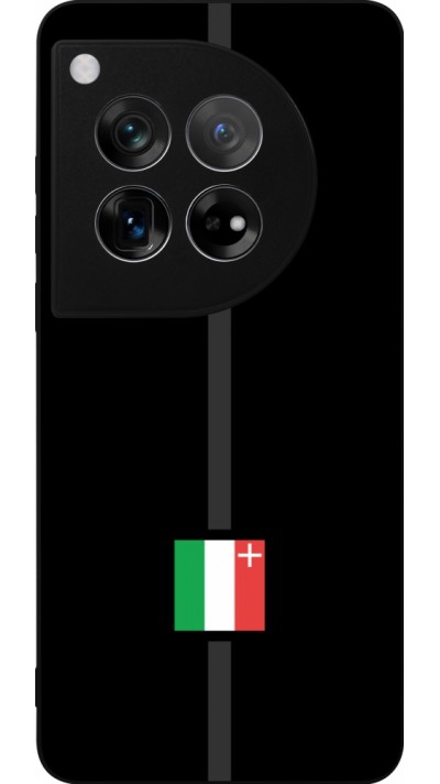 OnePlus 12 Case Hülle - Silikon schwarz Kanton NE schwarz