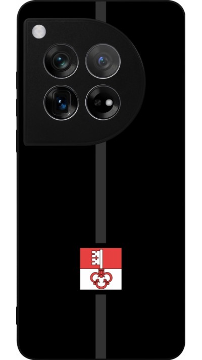 OnePlus 12 Case Hülle - Silikon schwarz Kanton OW schwarz