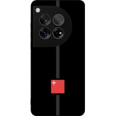 OnePlus 12 Case Hülle - Silikon schwarz Kanton SZ schwarz