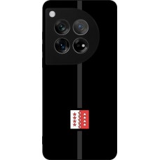 OnePlus 12 Case Hülle - Silikon schwarz Kanton VS schwarz