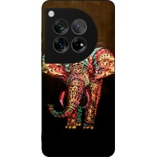 OnePlus 12 Case Hülle - Silikon schwarz Elephant 02