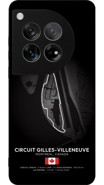 Coque OnePlus 12 - Silicone rigide noir F1 Track 2025 Canada