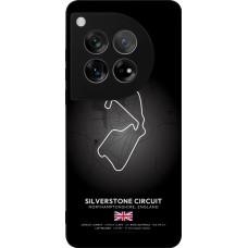 Coque OnePlus 12 - Silicone rigide noir F1 Track 2025 Great Britan