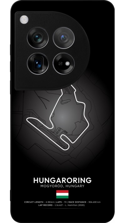 Coque OnePlus 12 - Silicone rigide noir F1 Track 2025 Hungary