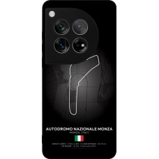 Coque OnePlus 12 - Silicone rigide noir F1 Track 2025 Italy