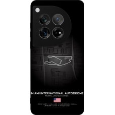 OnePlus 12 Case Hülle - Silikon schwarz F1 Track 2025 Miami