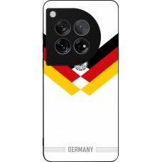 Coque OnePlus 12 - Silicone rigide noir Maillot de football Allemagne 2026 personnalisable