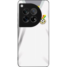 Coque OnePlus 12 - Silicone rigide noir Maillot de football Ghana 2022 personnalisable