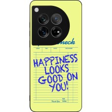 Coque OnePlus 12 - Silicone rigide noir Guest check 2026