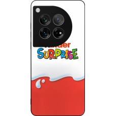OnePlus 12 Case Hülle - Silikon schwarz Kinder Surprise