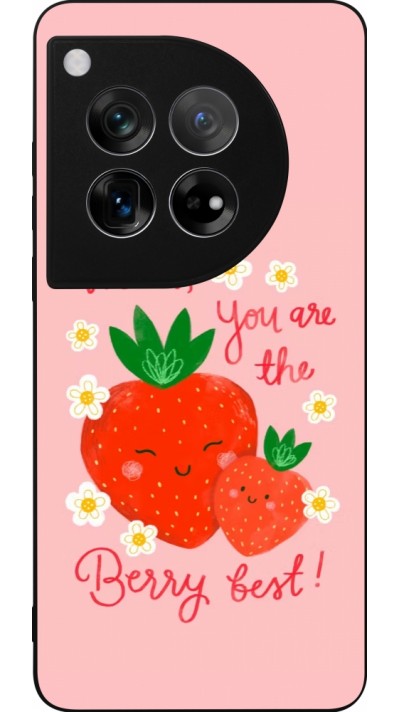 OnePlus 12 Case Hülle - Silikon schwarz Mom 2026 Berry best