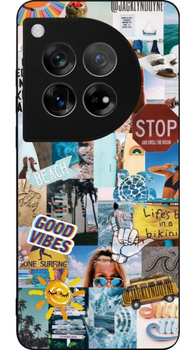Coque OnePlus 12 - Silicone rigide noir Summer 2021 15