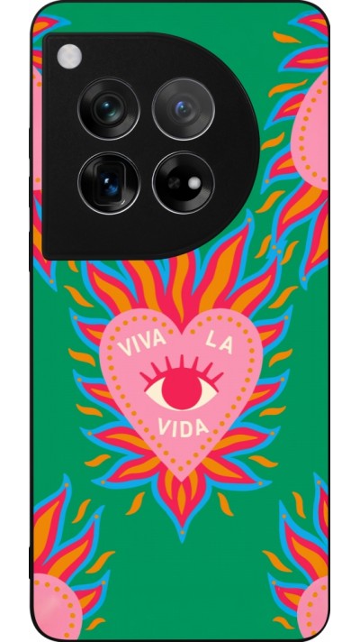 Coque OnePlus 12 - Silicone rigide noir Viva la vida 2026