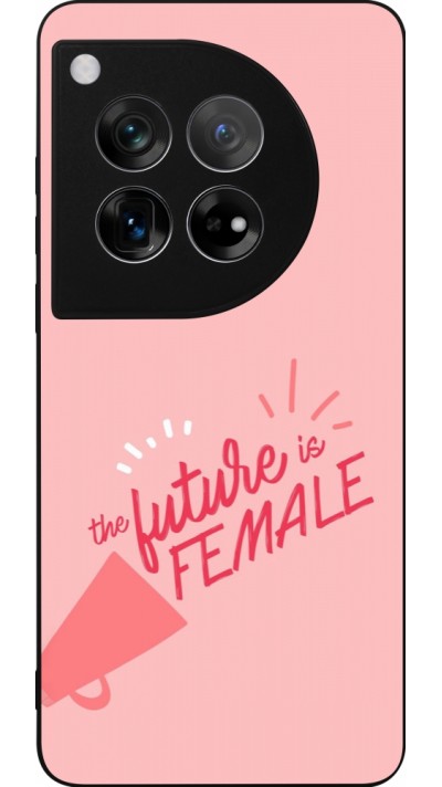 Coque OnePlus 12 - Silicone rigide noir Womens day 2026 4