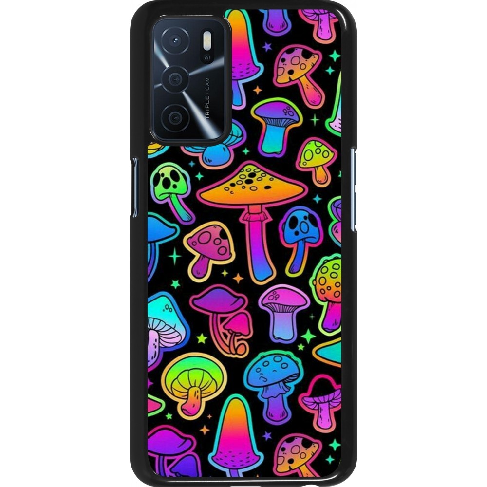 OPPO A16s Case Hülle - Autumn 2024 magic mushrooms