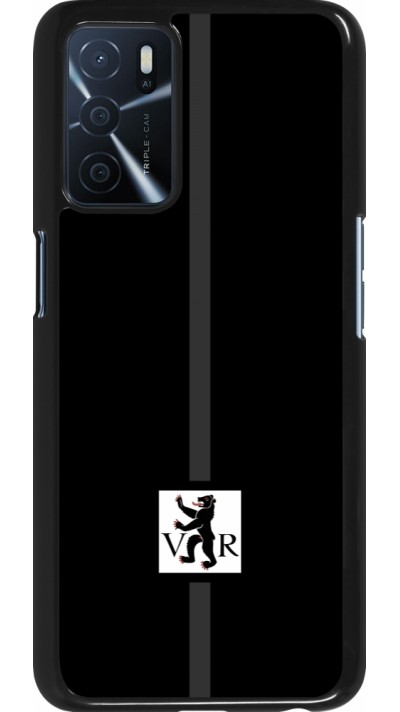Coque OPPO A16s - Canton AR noir