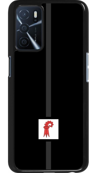 Coque OPPO A16s - Canton BL noir