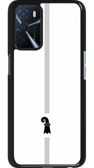 Coque OPPO A16s - Canton BS blanc