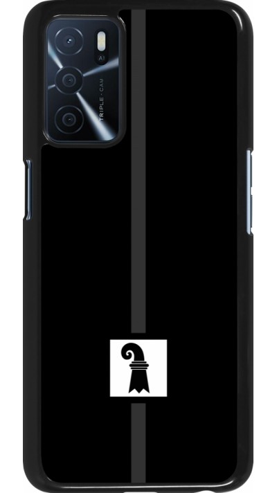 Coque OPPO A16s - Canton BS noir