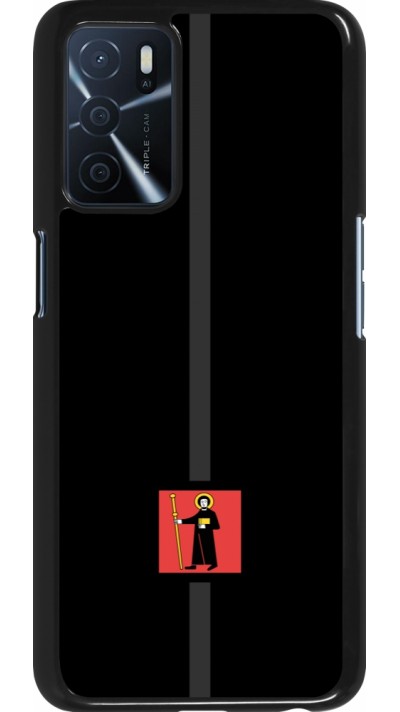 Coque OPPO A16s - Canton GL noir