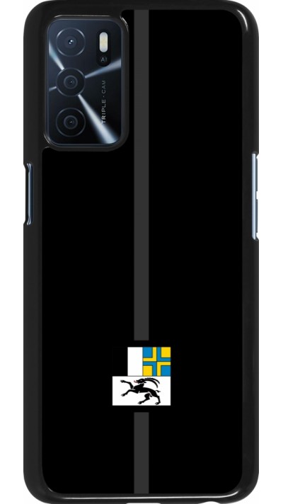 Coque OPPO A16s - Canton GR noir