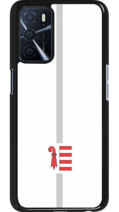 Coque OPPO A16s - Canton JU blanc
