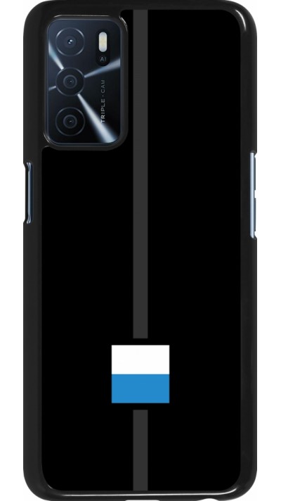 Coque OPPO A16s - Canton LU noir