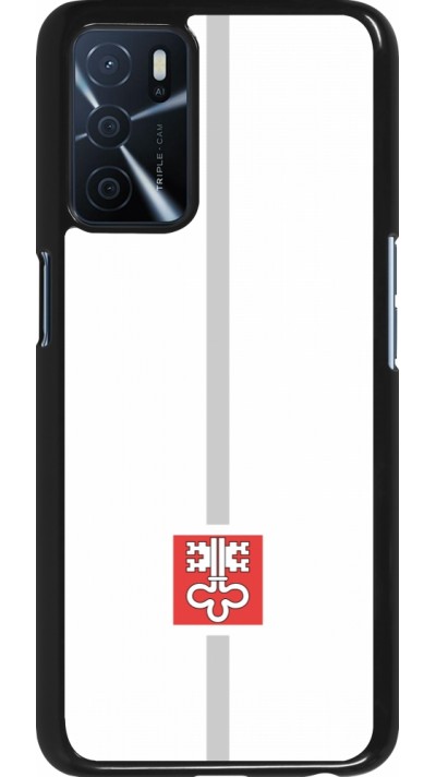 Coque OPPO A16s - Canton NW blanc