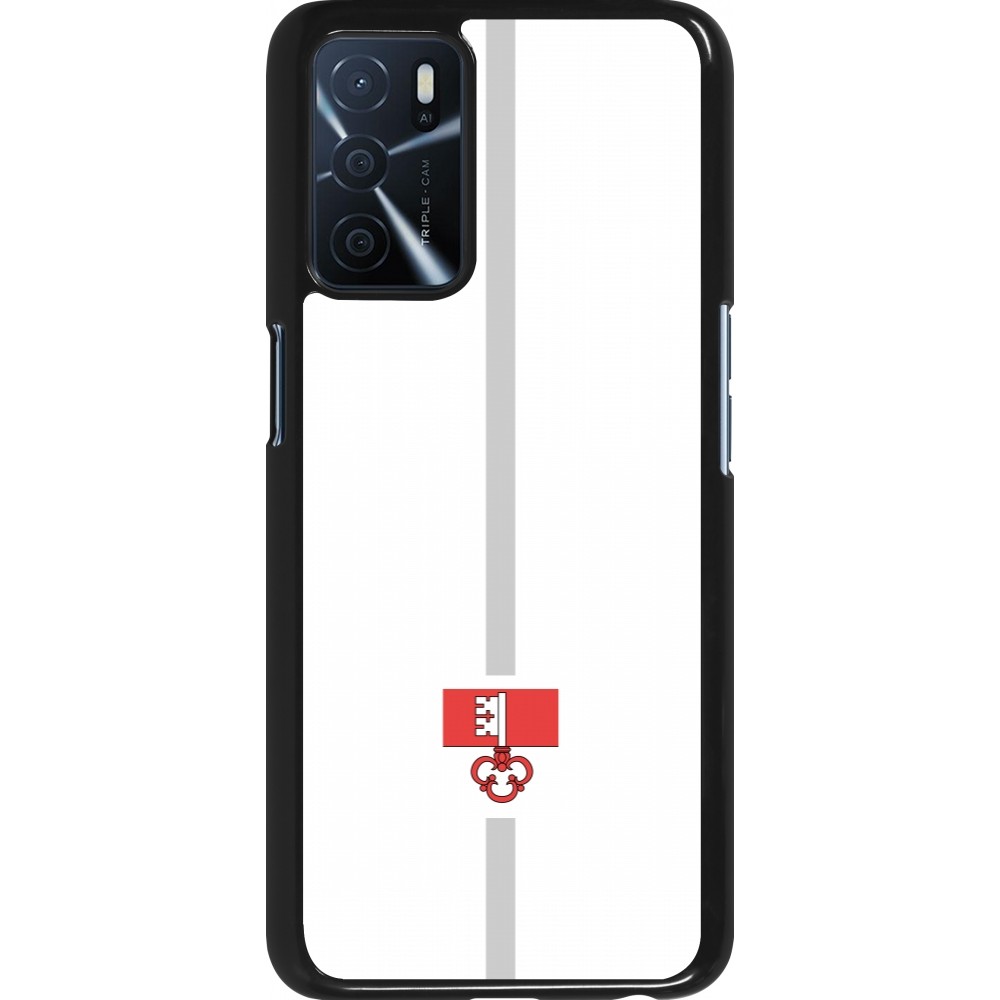 Coque OPPO A16s - Canton OW blanc