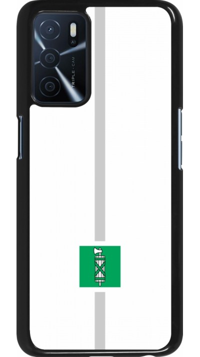 Coque OPPO A16s - Canton SG blanc
