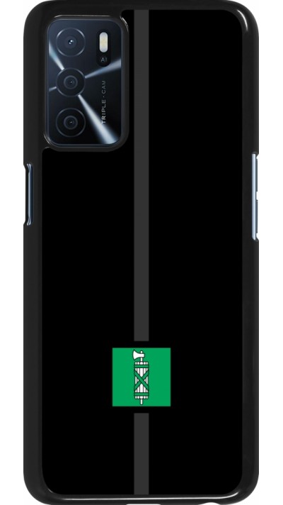 Coque OPPO A16s - Canton SG noir