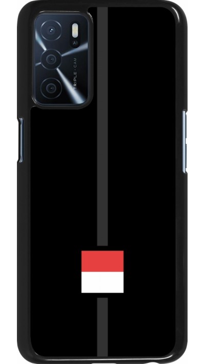 Coque OPPO A16s - Canton SO noir