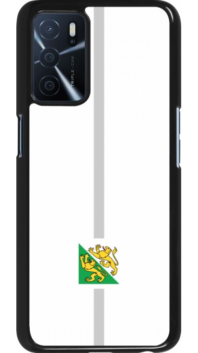 Coque OPPO A16s - Canton TG blanc
