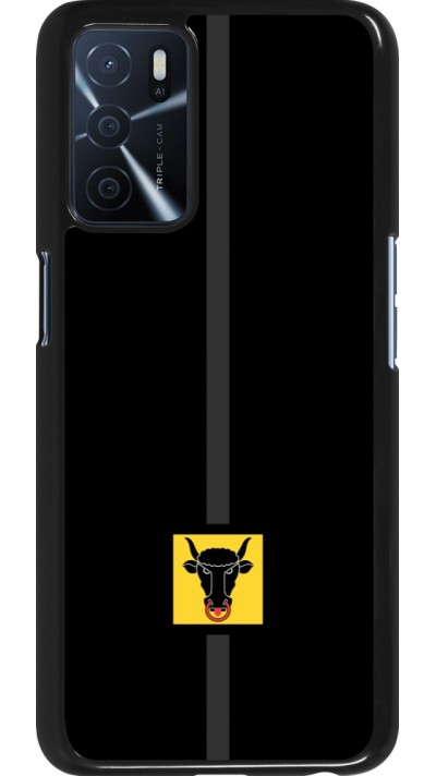 Coque OPPO A16s - Canton UR noir
