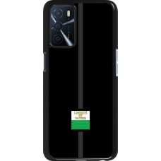 Coque OPPO A16s - Canton VD noir