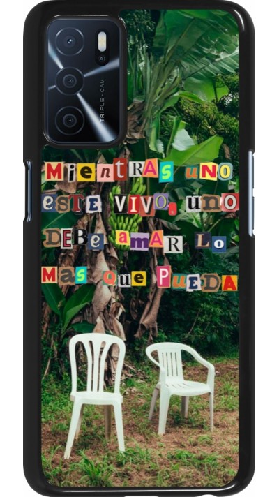 OPPO A16s Case Hülle - Chairs DTMF